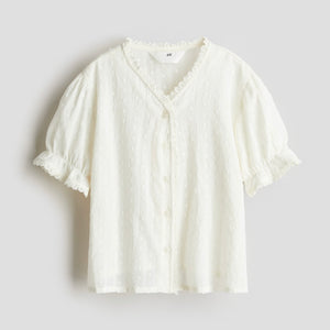 Camisa Estructura Bordado