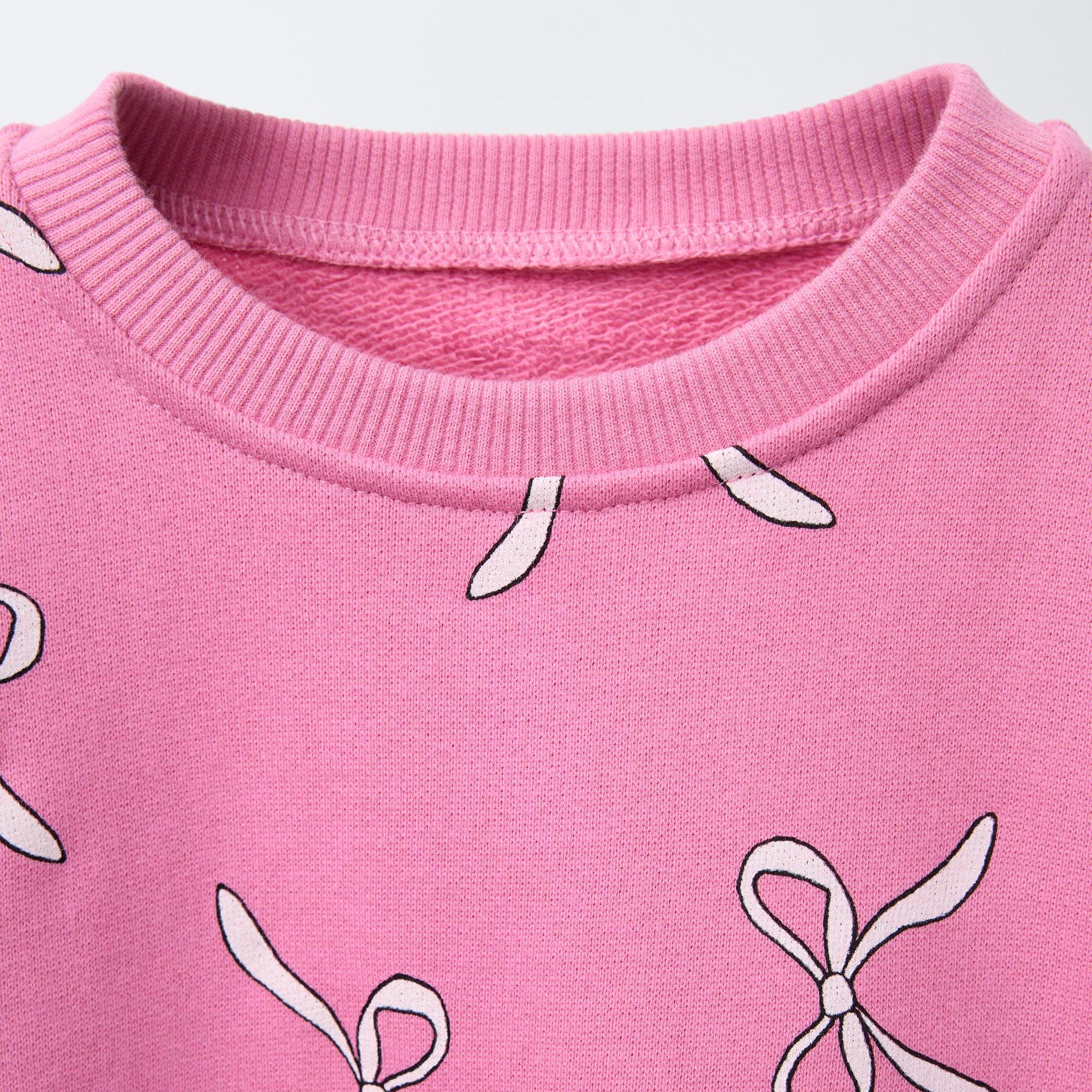 Sudadera Estampado Lazos