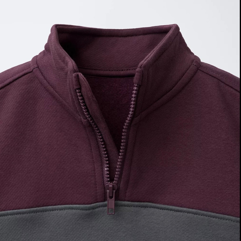 Sudadera Cremallera Color Block