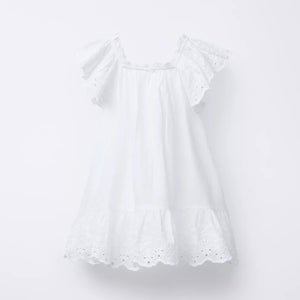 Vestido Plumeti Bordados