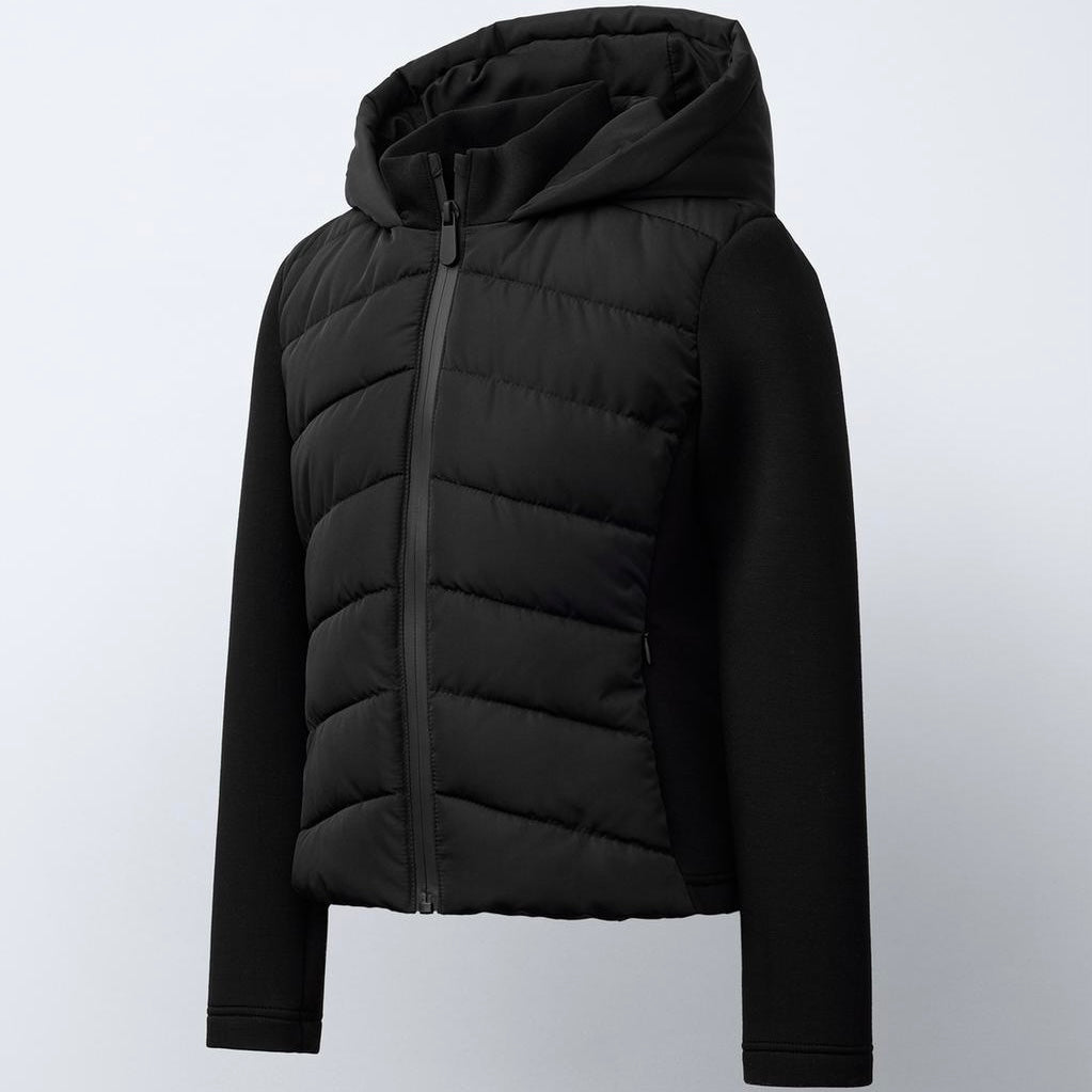 Cazadora Acolchado Efecto Neopreno
