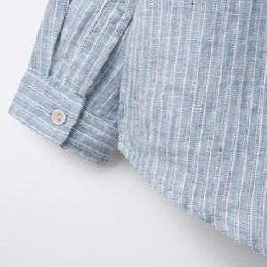 Camisa Rayas 100% Lino