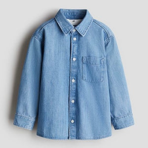 Camisa Denim Bolsillo