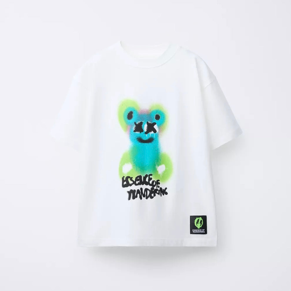 Camiseta Estampado Oso