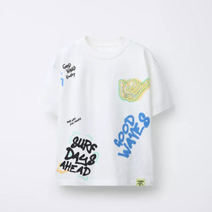 Camiseta Estampado Graffiti