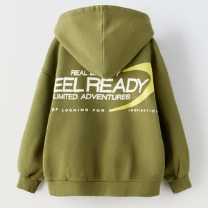 Sudadera Capucha Texto
