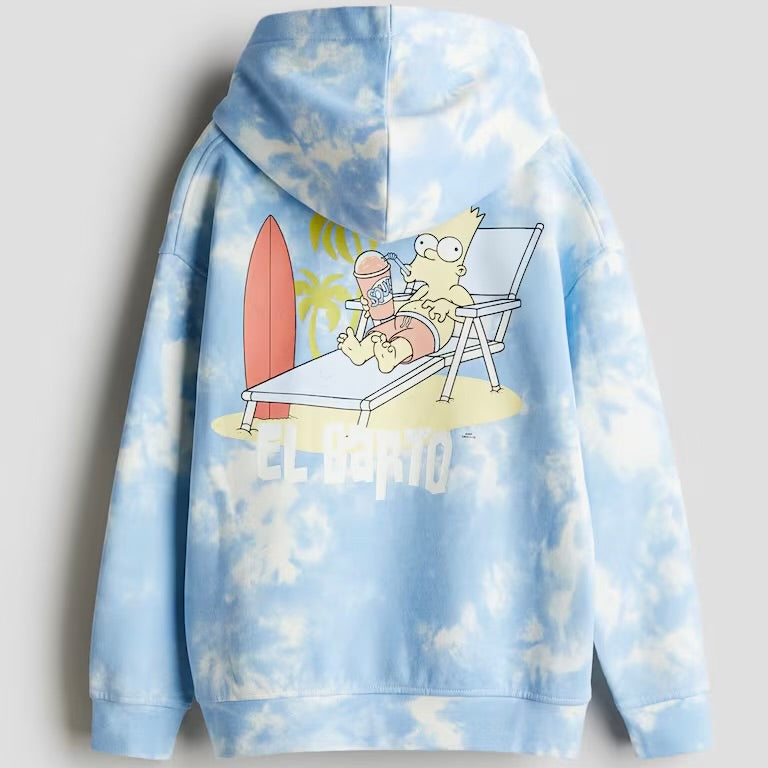 SUDADERA ESTAMPADA CAPUCHA ref:19310