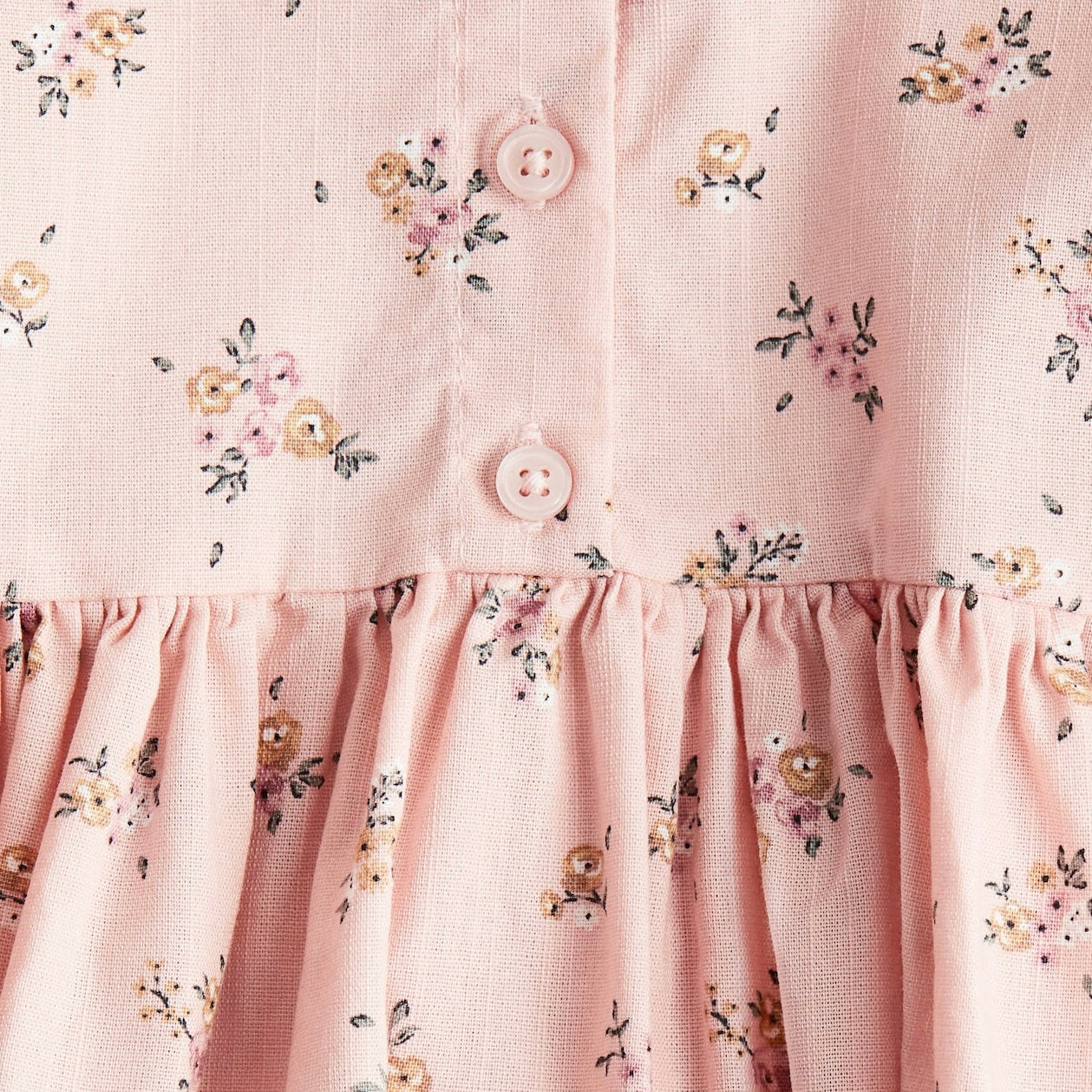 Vestido Volantes Flores
