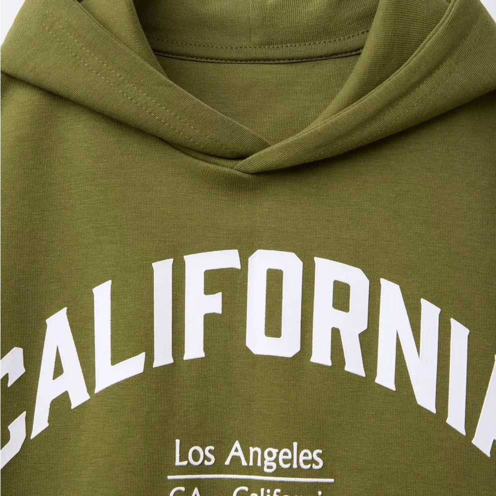 Sudadera Texto Relieve