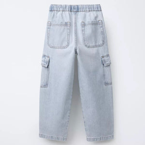 Jeans Cargo Fluido