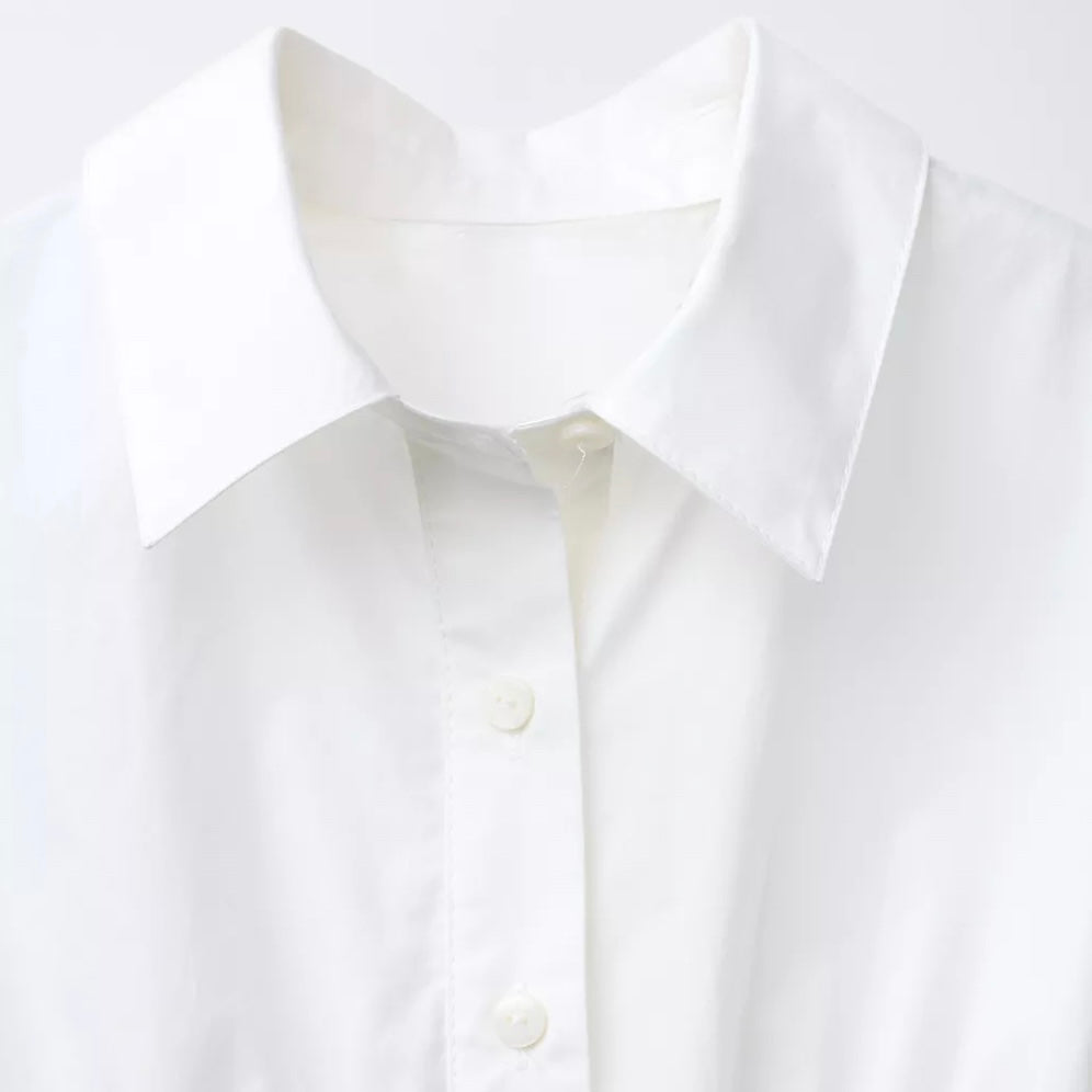 Camisa Gomas Lazos Contraste