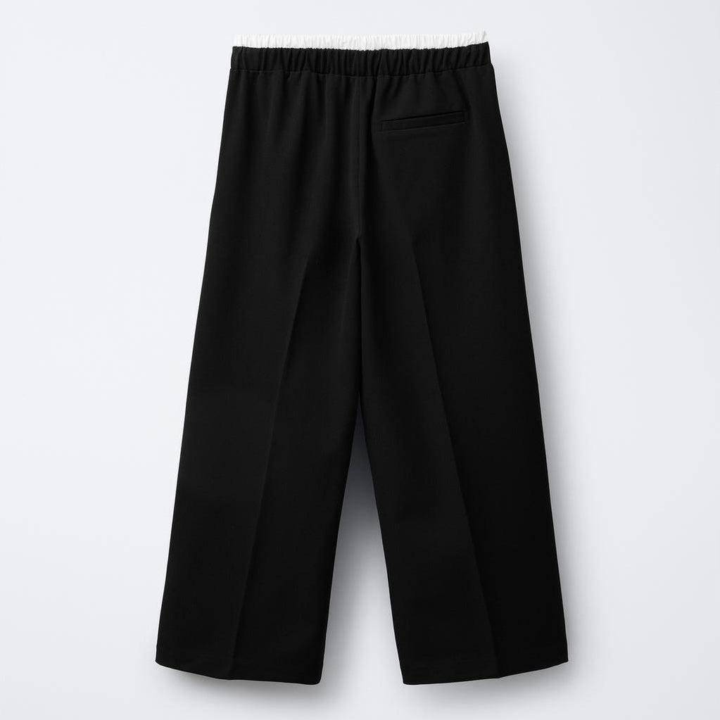 Pantalón Tela Doble Cinturilla