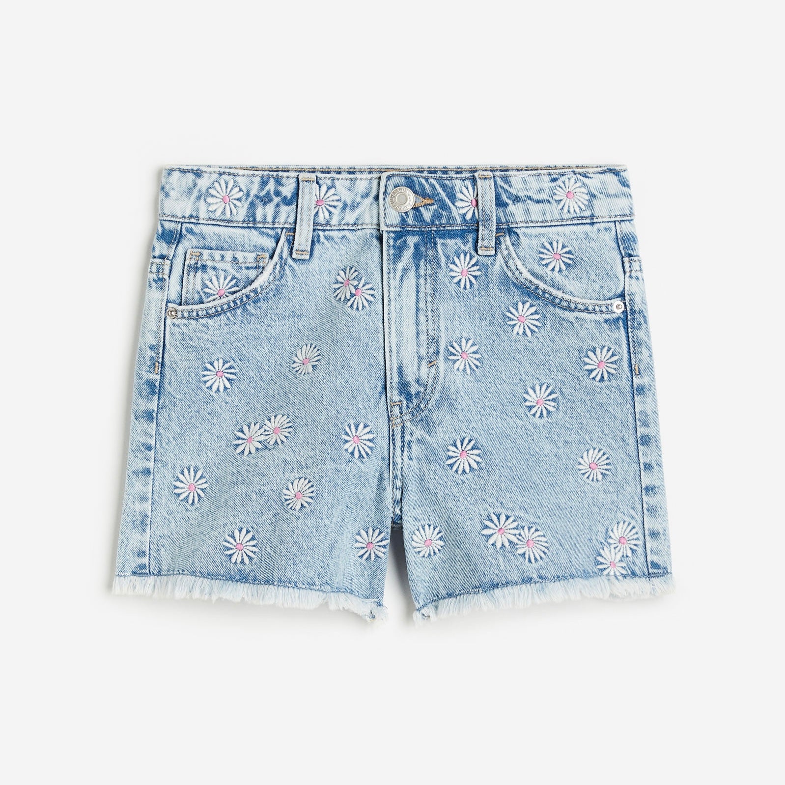 Bermuda Denim Relaxed Flores