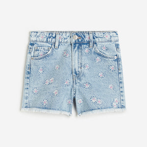 Bermuda Denim Relaxed Flores