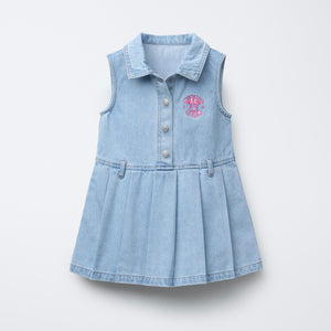 Vestido Denim Minnie Mouse