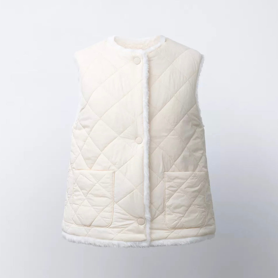 Chaleco Reversible Felpa