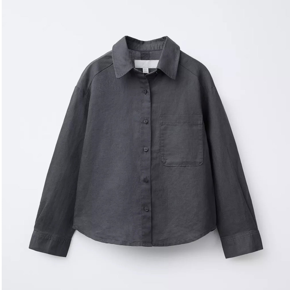 Camisa Algodón Lino