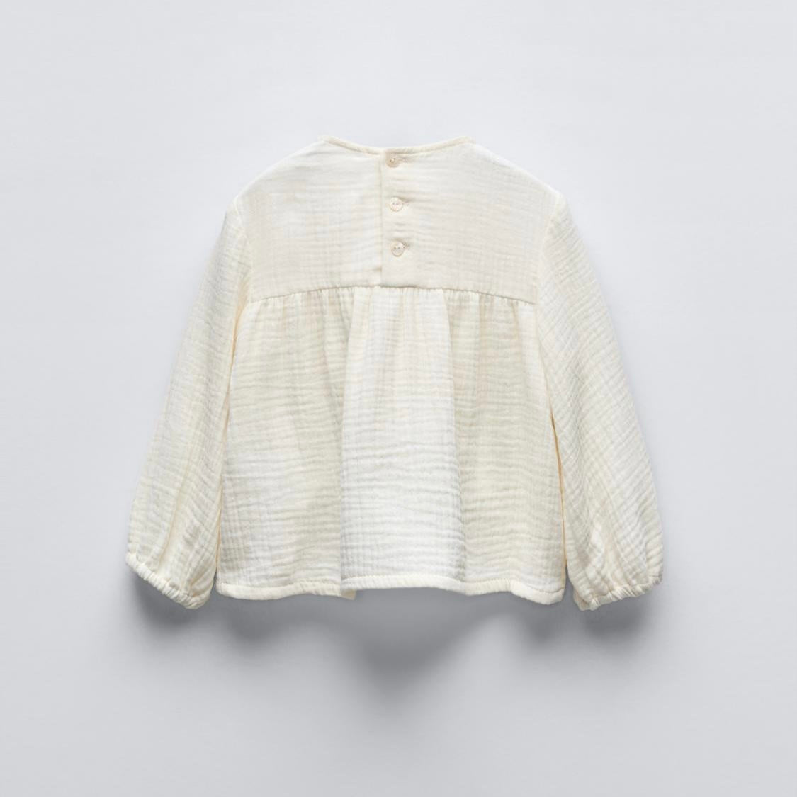 Camisa Fluido Bordado