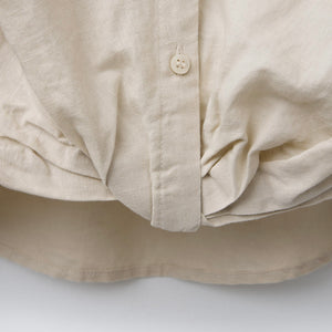 Camisa Fruncido con Lino(+colores)