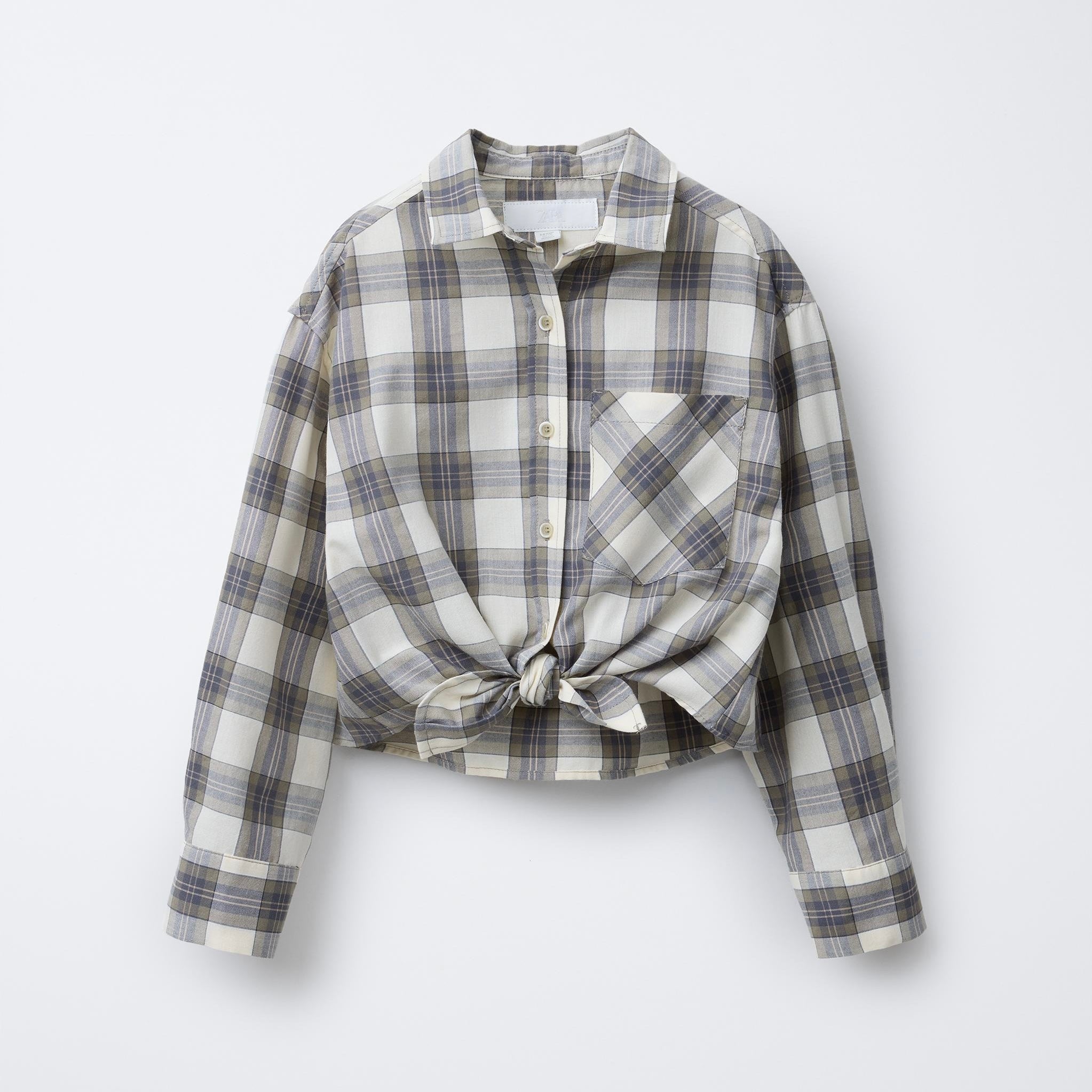Camisa Cuadros Nudo