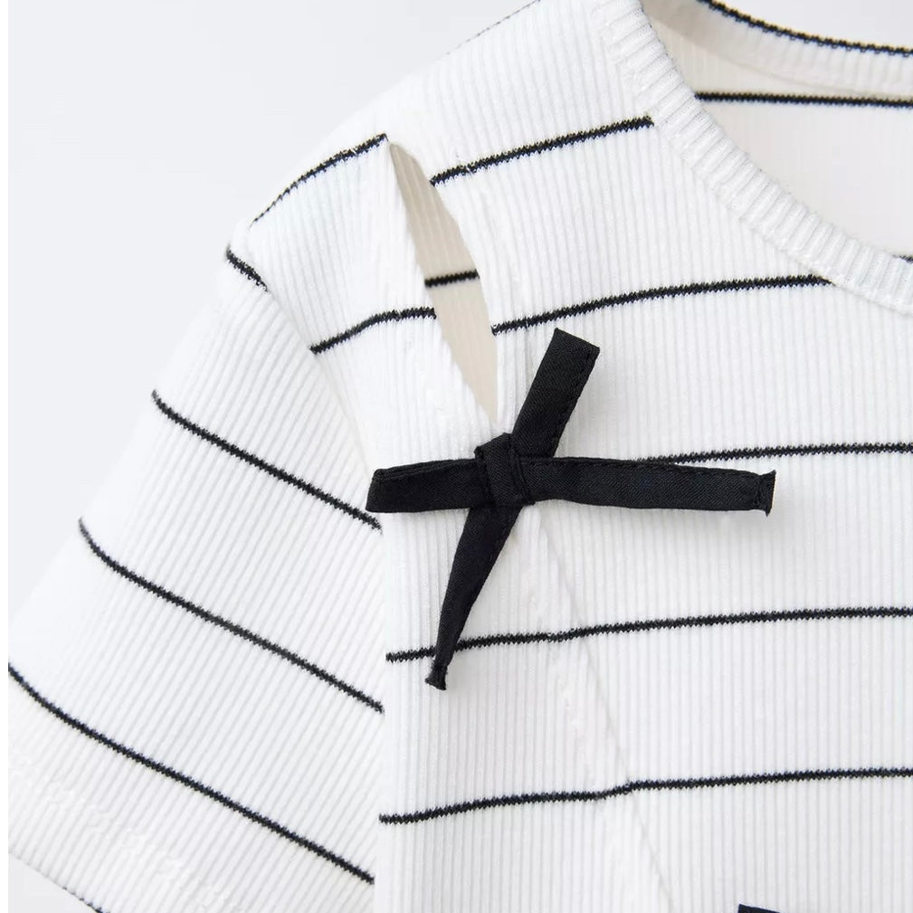 Camiseta Rib Rayas Lacitos