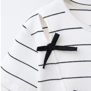Camiseta Rib Rayas Lacitos