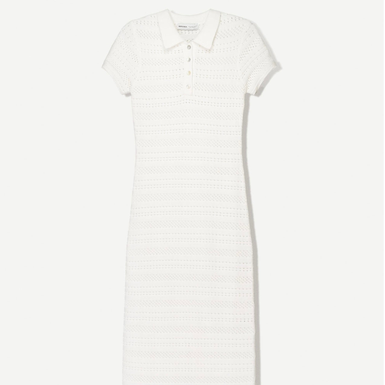 VESTIDO MIDI CALADO POLO ref:19236