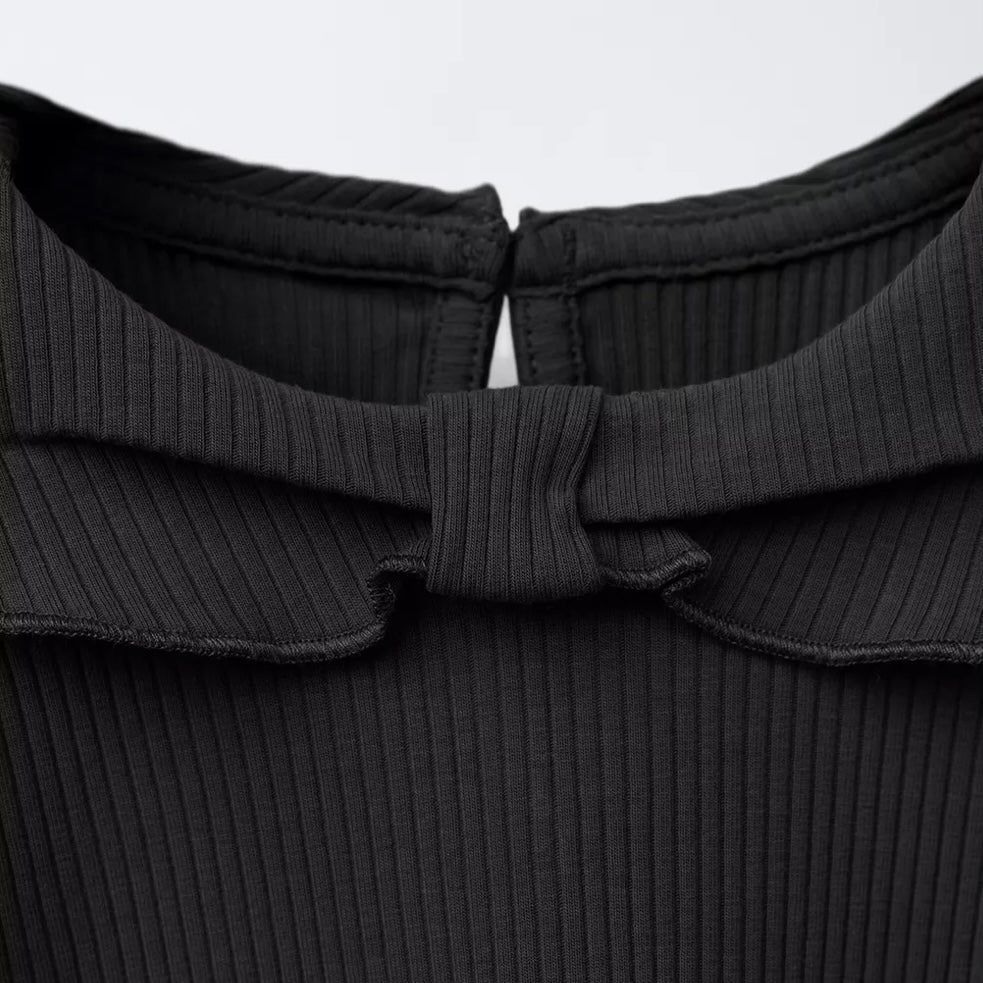 Camiseta Rib Cuello Bobo