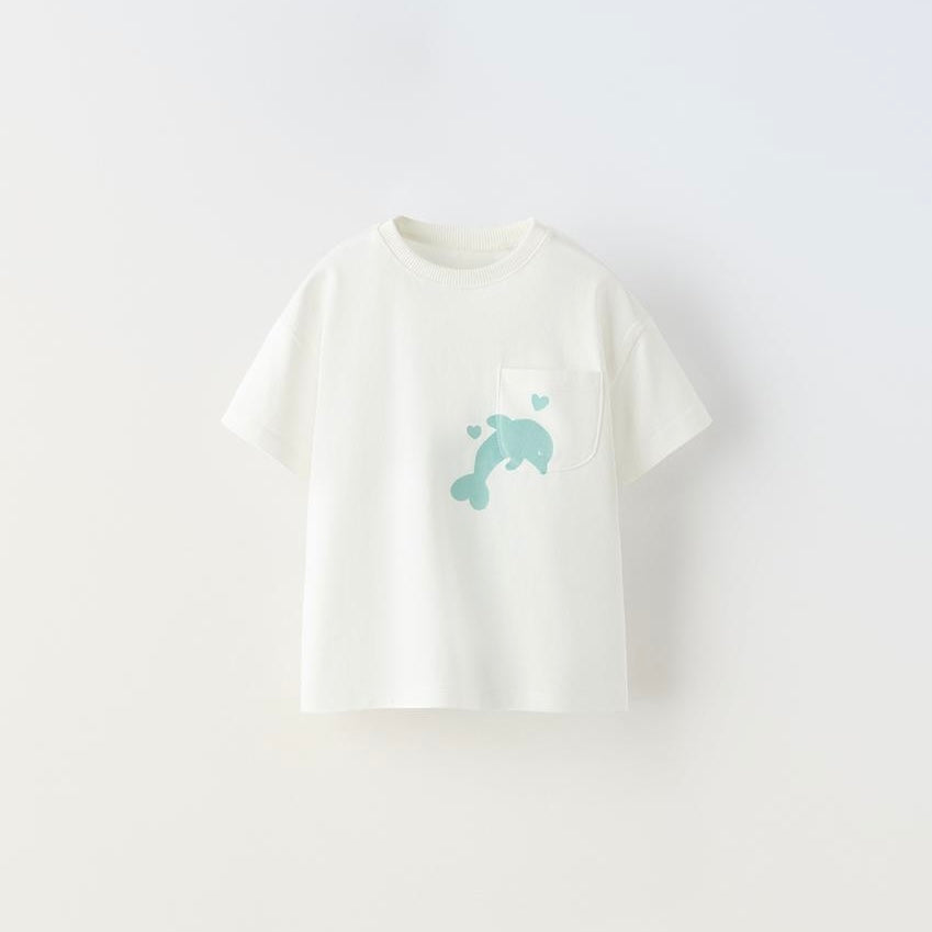 Camiseta Estampado Delfin