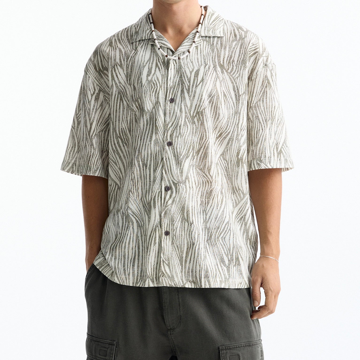 CAMISA M.CORTA PRINT ref:17317