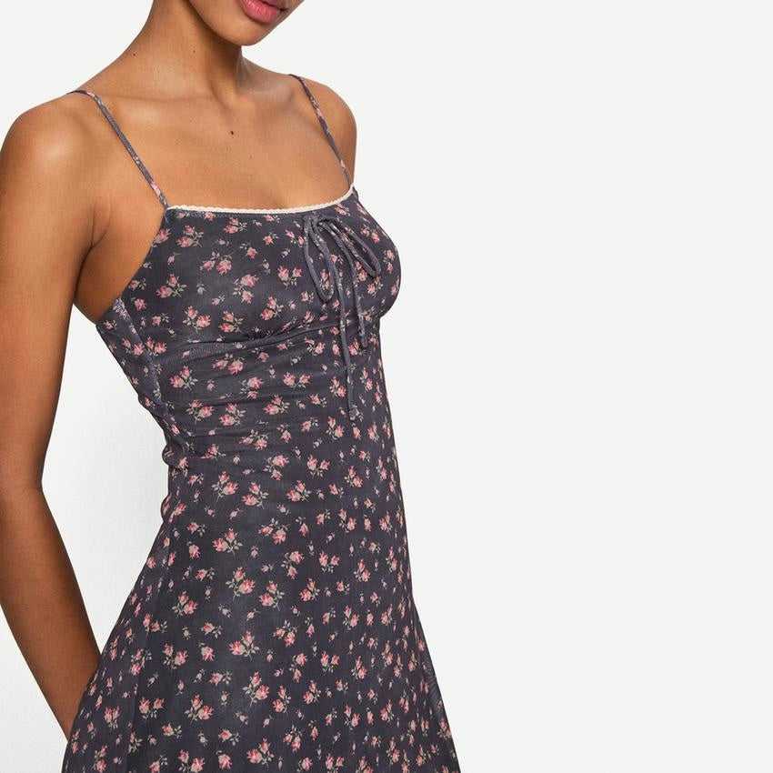 VESTIDO MIDI TIRANTES TUL ref:19237