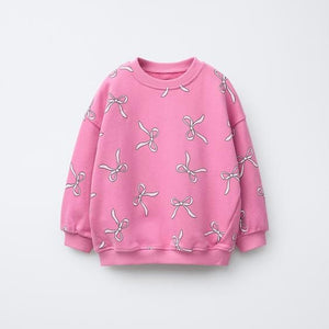 Sudadera Estampado Lazos
