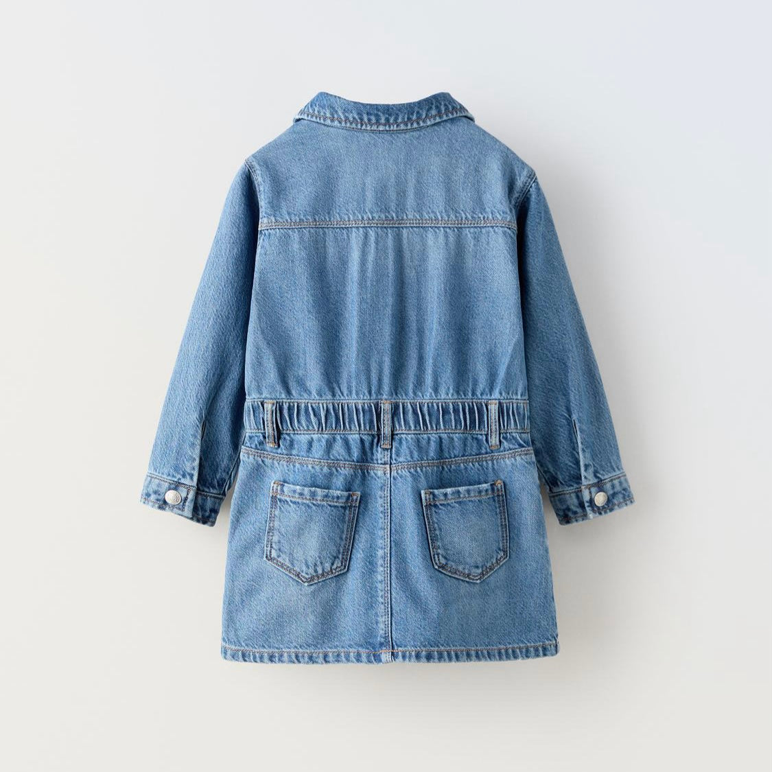 Vestido Denim Bolsillos