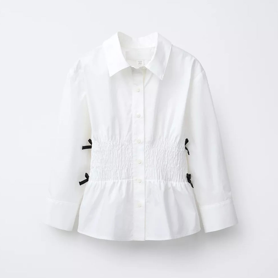 Camisa Gomas Lazos Contraste