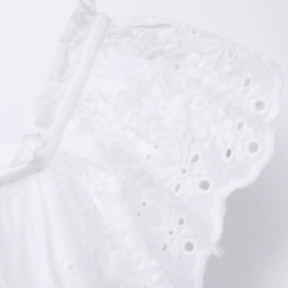 Vestido Plumeti Bordados
