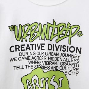 Camiseta Estampado Relieve