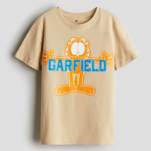 Camiseta Estampado Garfield