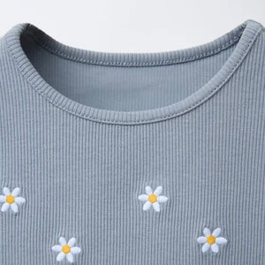 Camiseta Estampado Flores