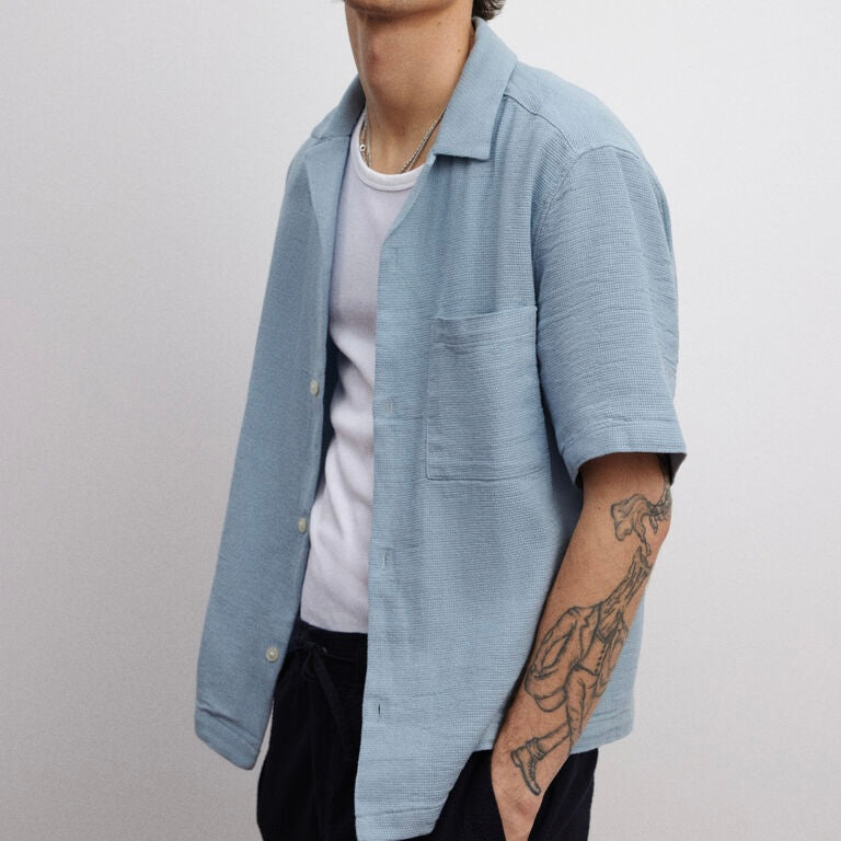 CAMISA RESORT TEXTURA REGULAR FIT ref:21899