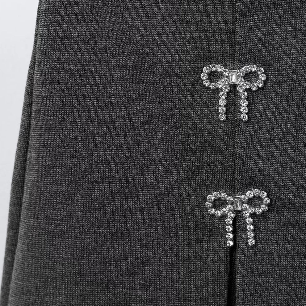 Falda Bermuda Detalle Lazos