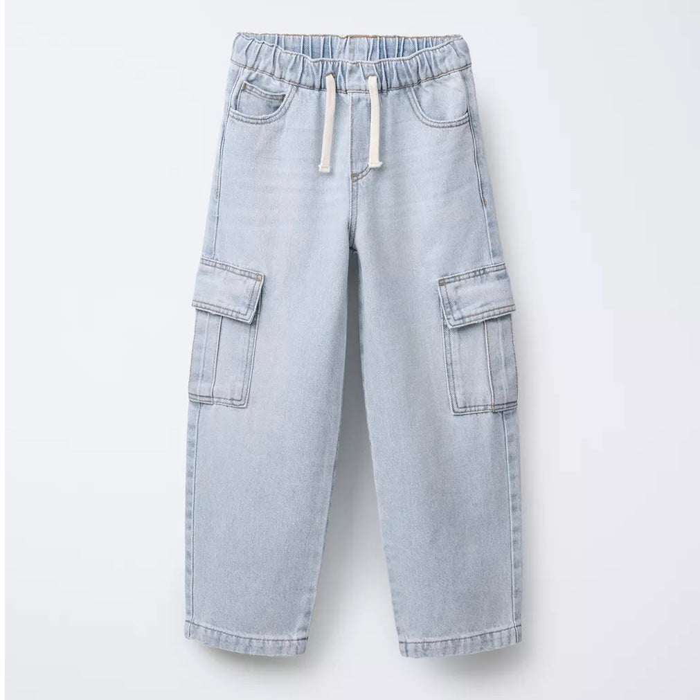 Jeans Cargo Fluido