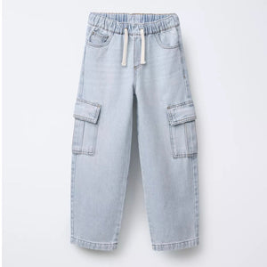 Jeans Cargo Fluido