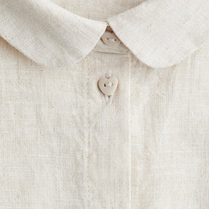Camisa Crop Lino