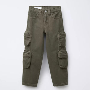 Pantalon Wide Leg Multicargo