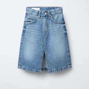 Falda Midi Denim