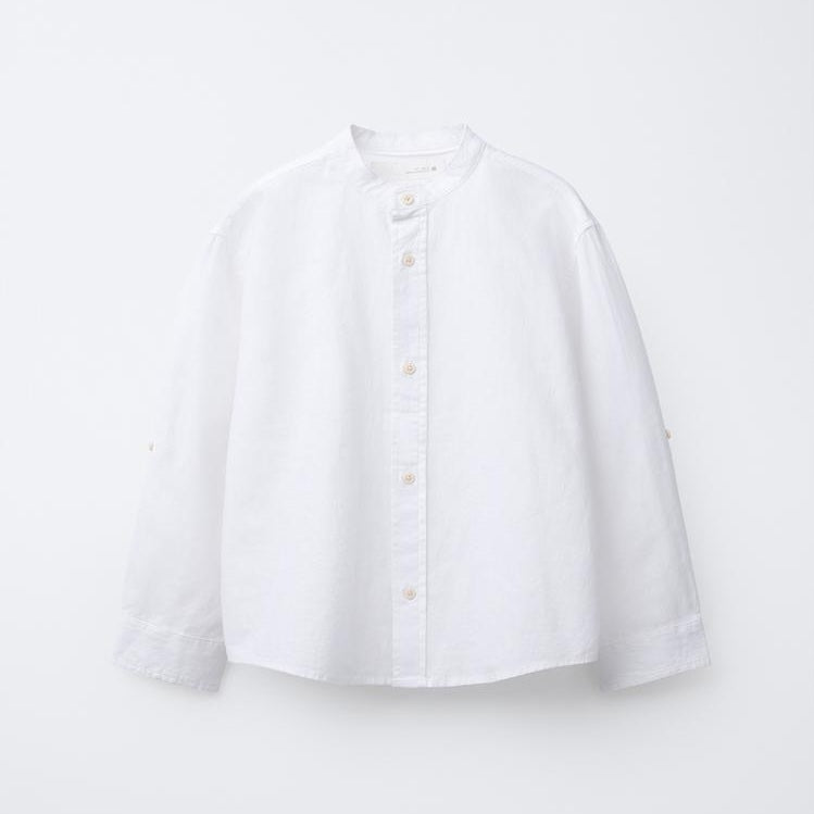 Camisa Estructura Mao Lino