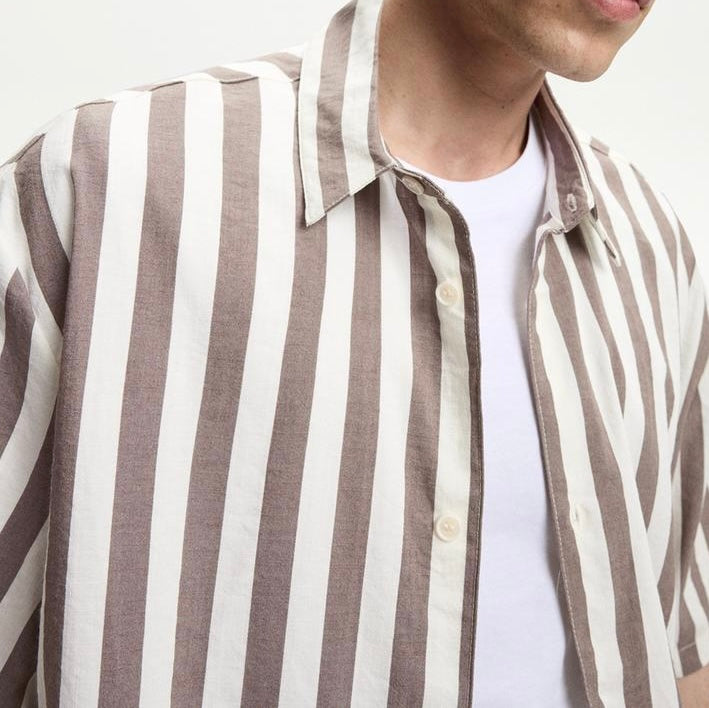 CAMISA M.C RAYAS ref:25145