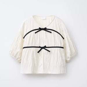 Blusa Detalles Lazos