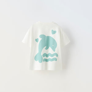 Camiseta Estampado Delfin