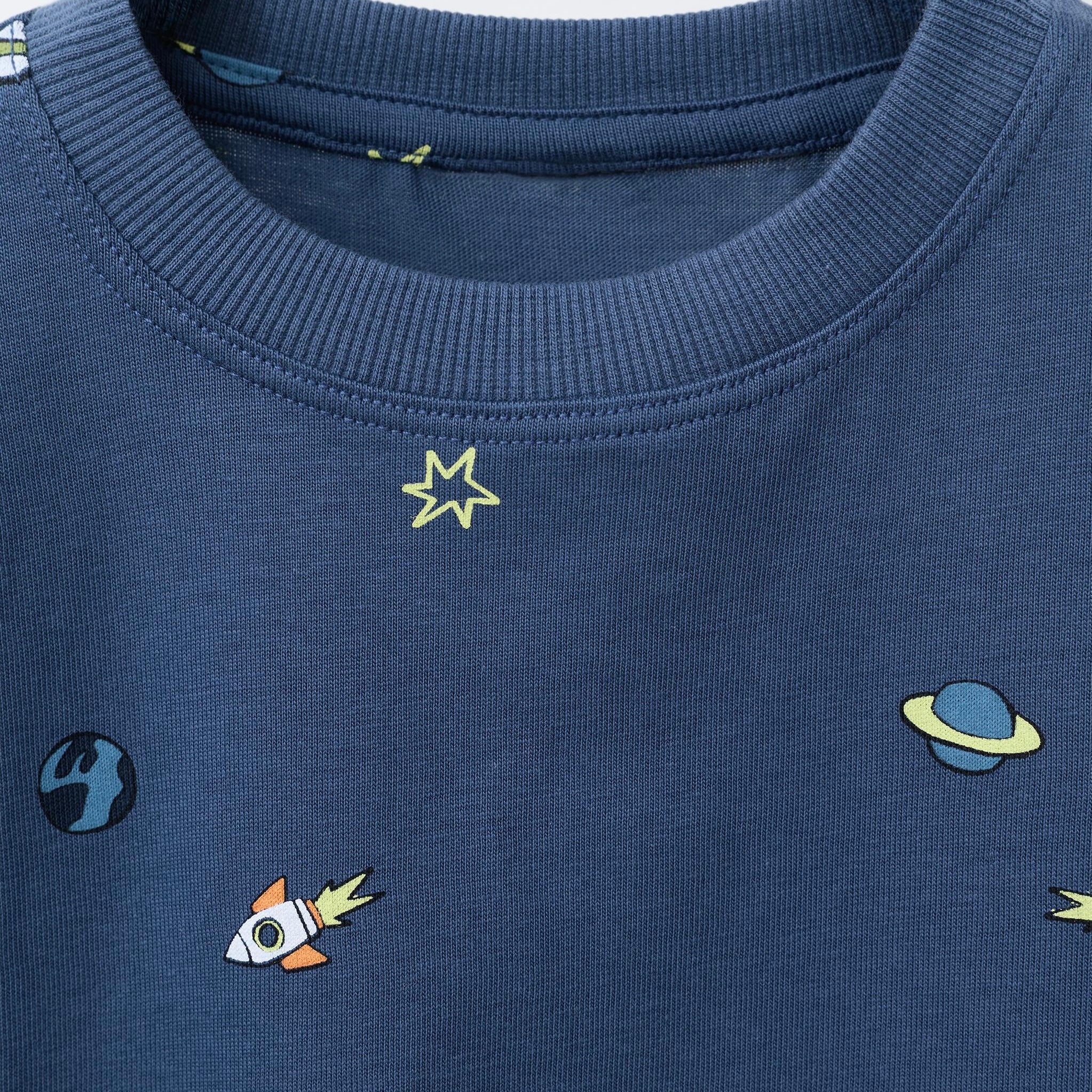 Camiseta Estampado Universo